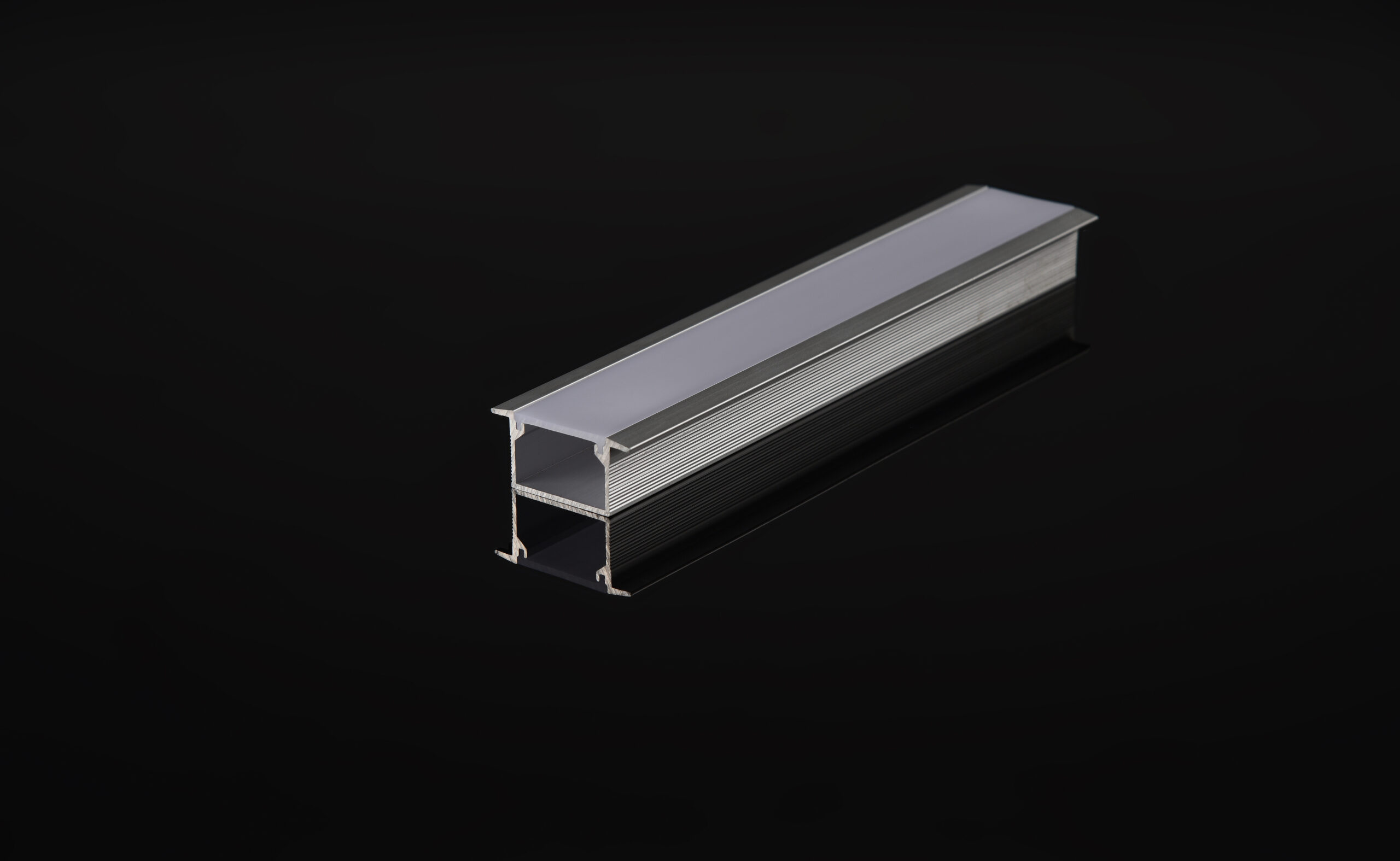 Forsænket LED aluminiumsprofil til undergrundsbelysning